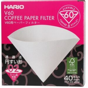 Hario V60-02 filter 40 db